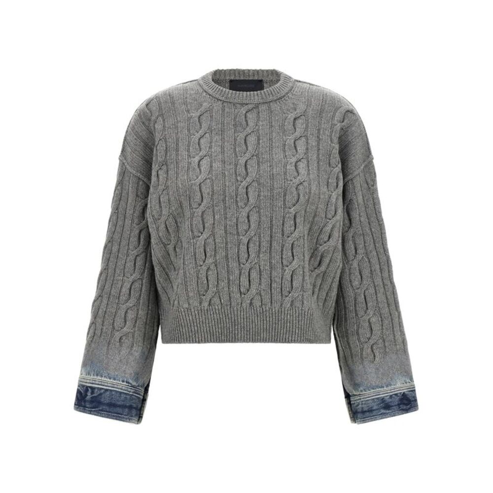 Haikure Gray Cotton Women's Cardigan